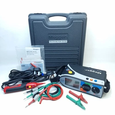 Megger MFT1553 Multifunction Tester With Case & Accessories | Free UK P&P  - Image 1 of 4