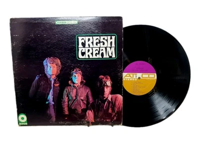 CREAM - Fresh Cream (1967) Vinyl Record LP Album ~ 1st Press ATCO SD33206 ~ VG - Image 1 of 4