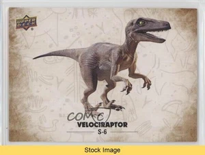 2015 Upper Deck Dinosaurs Stickers Velociraptor #S-6 READ 04zk - Picture 1 of 3