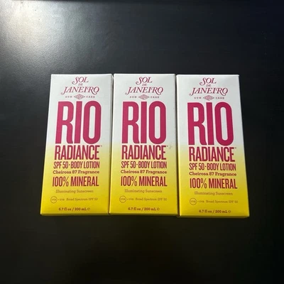 Sol de Janeiro Rio Radiance Body Lotion SPF 50, 200 ML, 6.7 Fl Oz New!  - Image 1 of 4