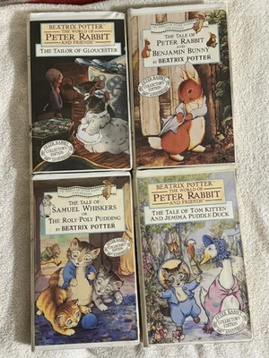 Set of four Beatrix Potter "The World of Peter Rabbit and Friends" VHS tapes. - Image 1 of 4