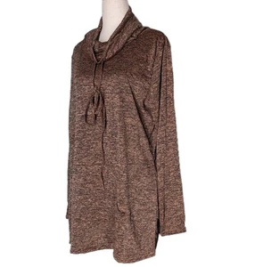 Classic Fashion Soft Touch Kordelzug Hoodie XL steinfarben meliertes Muster. - Bild 1 von 15