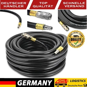 Druckluftschlauch 10m 15m 20m Druckluft 10x17mm Schnellkupplung Kompressor - Bild 1 von 18
