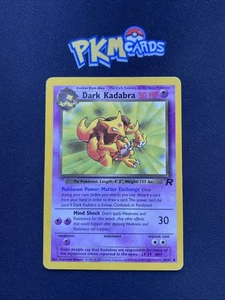 Juego de cartas coleccionables Pokémon Dark Kadabra Team Rocket 39/82 MP regular. - Imagen 1 de 3