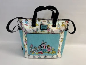 LOUNGEFLY Disney 100 Mickey & Friends Classic Convertible Tote Bag Rucksack - Bild 1 von 12