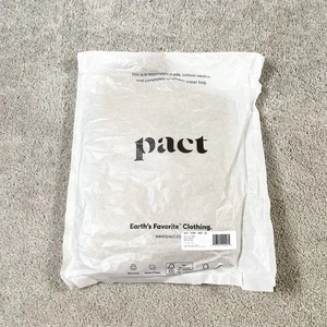 NWT Pact Sustainable Airplane Jogger 100% Organic Cotton Size Large Capsule - Picture 1 of 2