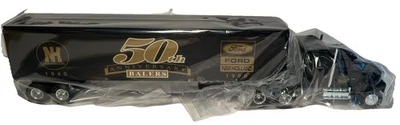 ERTL #315UO Ford New Holland 50th Anniversary Tractor Trailer (B197) - Image 1 of 4