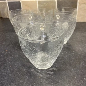 Vintage 1950s Duralex Made In France Punch Glass Tea Cup Set Of 6 - Picture 1 of 14