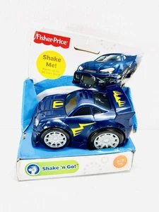 Fisher Price Shake 'n Go! Super Car 2013 azul marino y amarillo - Imagen 1 de 6