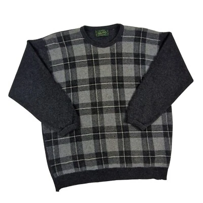 Peter Scott Woll Golf Pullover Vintage Check Karo Sweater Pulli Gr. L Herren - Bild 1 von 4