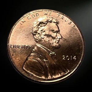 2014 P Philadelphia Lincoln Shield Cent (BU) Brilliant Uncirculated - Picture 1 of 2