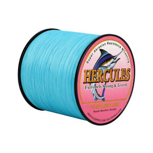 Hercules PE Braided Fishing Line 2000M 4 Strands Super Strength Extreme Weave