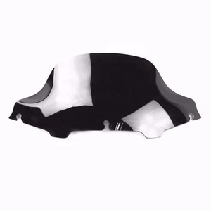 Parabrisas negro de 8"" para Harley Electra Street Glide Touring 1996-13 - Imagen 1 de 2