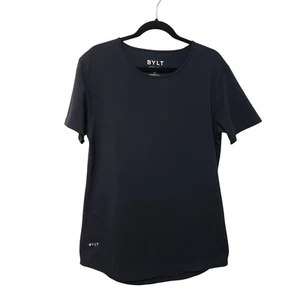 BYLT Camiseta Lux Cuello Ancho Talla M Negra - Imagen 1 de 9