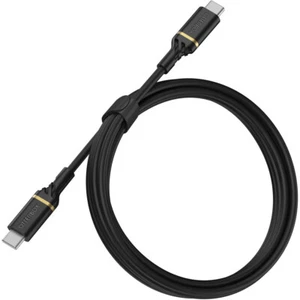 OtterBox USB-C to USB-C (2.0) PD Fast Charge Cable (1M) - Black (78-52541),3 AMP - Picture 1 of 1