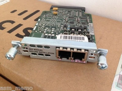 CISCO VIC2-2FXO 2-Port Foreign Exchange Office Voice/Fax Interface Card Module - Image 1 of 4