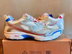 MIZUNO MXR "OSAKA PACK" D1GA2508 01 Off-white/Silver/Red Unisex 3E US 5 - 12 New - Picture 1 of 24