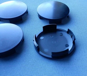 4x Nabenkappen Nabendeckel Felgendeckel Träger 54,0 mm 52,0 mm schwarz TSUZ55S - Bild 1 von 5