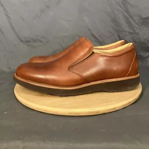 Samuel Hubbard Frequent Traveler Mens 10.5/44.5 Tan Leather Dress Shoes 4016 - Picture 1 of 9