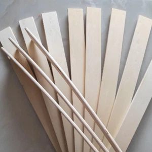 10Pcs Replacement Bed Slats 53CM Width Sprung Wooden Bed Slats 68CM/76CM Length - Picture 1 of 10