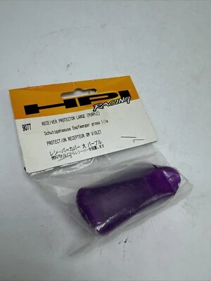HPI Racing #9077 Receiver Protector Large Purple New In Package - Image 1 of 4