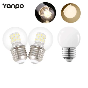 220V LED Globe Bulb 5W 7W 9W G45  E27 Warm Bulbs 6000k Decoration Style Lamp - Picture 1 of 17