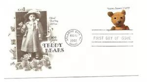 "3654 osos de peluche ""palo"" Artcraft FDC - Imagen 1 de 1