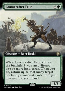 MTG LOAMCRAFTER FAUN 55 EXC - FAUNA PLASMARGILLA - WOC X EN - MAGIC - Picture 1 of 1