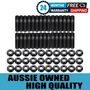 High Tensile Exhaust Manifold&Twin Turbo Stud For Nissan Skyline R34 GT-R 2.6L - Picture 1 of 5