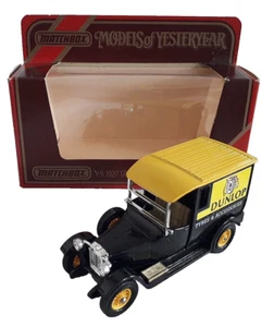 MATCHBOX YESTERYEAR Y5 1927 TALBOT VAN DIECAST DUNLOP TYRES BOXED SCALE 1:47 - Picture 1 of 3