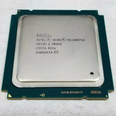 Intel Xeon E5-2697 V2 2.70GHz (SR19H) Twelve-Core 12-Core Processor CPU - Image 1 of 2