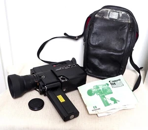 Cámara y estuche de cine de película Canon Canosound 514XL-S de colección - Imagen 1 de 4