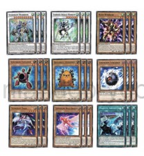 YuGiOh Synchron Stardust Warrior Yusei Fudo Deck Core 27 Card LED8 Synchro Storm