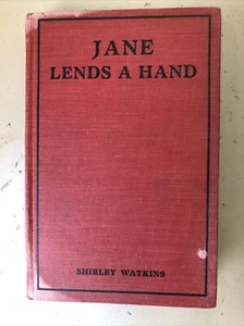 Jane Lends A Hand Shirley Watkins c 1923 Goldsmith Publishing Co - Foto 1 di 4