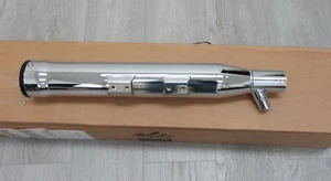Cobra Front and Rear Chrome Muffler 1801-0709 - Picture 1 of 8