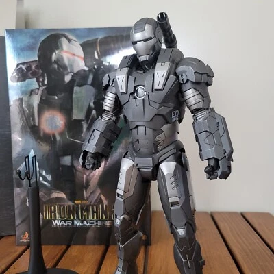 HOT TOYS 1/6 Scale MMS120 IRON MAN 2 WAR MACHINE Figure Marvel Studio NIB - Image 1 of 4