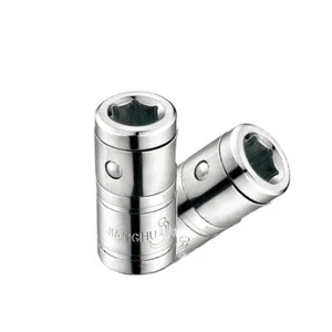 1/4" square hole to 1/4" 6.3mm Hex Screwdriver Bit Adapter Holder Socket- New - Picture 1 of 10