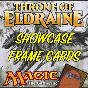 Magic the Gathering MTG Throne of Eldraine ELD Showcase Abenteuer Rahmen Karten NM - Bild 1 von 15