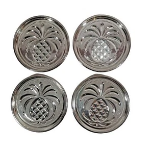 Sheffield Silver Company Ananas Untersetzer versilbert 4er Set - Bild 1 von 5