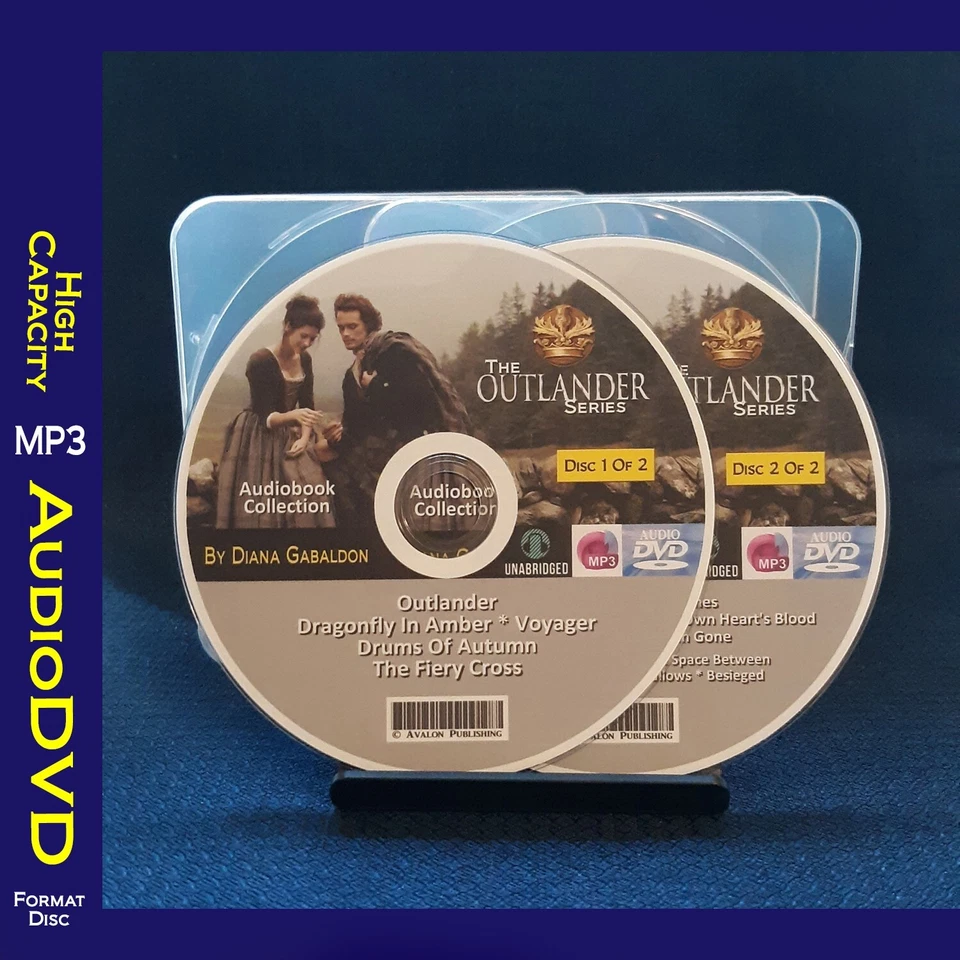 The OUTLANDER Series By Diana Gabaldon - 14 MP3 Audiobook Collection Foto 1 de 1