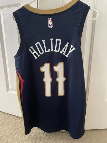 Nike New Orleans Pelicans NBA Jrue Holiday Size Mens Medium Cover