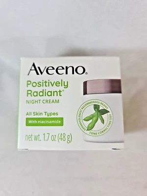 Aveeno Positively Radiant Night Cream - 1.7 oz - Image 1 of 4