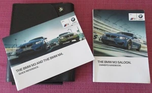 BMW M3 SALOON (2013 - 2015) HANDBOOK - OWNERS MANUAL - USER GUIDE. (BM 1164) - Picture 1 of 9