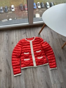 Moncler Flavienne Quilted Down Puffer Jacket Coral Ledies Size XSmall - Picture 1 of 20