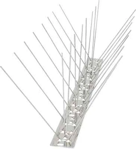 Anti Pigeon Spikes -Pre assembled Steel Security Spikes - 10 Metre Kit - Picture 1 of 7