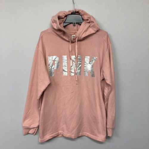 UNDERCOVER Felpa con cappuccio donna ROSA Victoria's Secret taglia media B189 18C