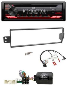 JVC CD DAB USB Bluetooth Lenkrad Autoradio für SsangYong Rexton 2003-2006 ohne T - Bild 1 von 9