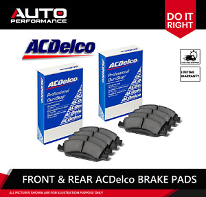 FRONT + REAR ACDelco Gold / Professional Disc Brake Pads For Ford F-150 2010-13