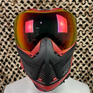 NEW Push Unite XL Paintball Mask - Blood Trooper - (Chrome Red Lens) - Picture 1 of 9