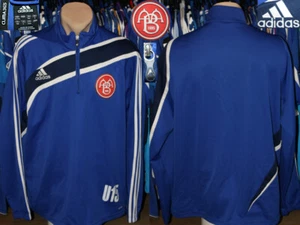 Aab Aalborg Nero adidas 1/4 Zip Allenamento Felpa Manica Lunga Top U15 Denmark - Foto 1 di 5